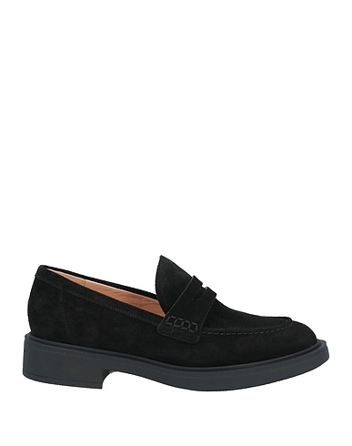 GIANVITO ROSSI Loafers Black Leather