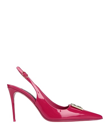 DOLCE&GABBANA Court Garnet Leather
