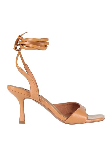 BIBI LOU Sandals Camel Leather