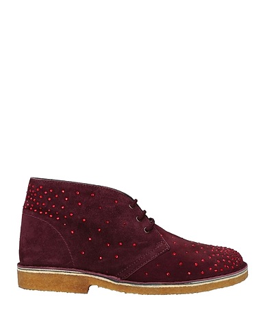 LORIBLU Ankle boot Burgundy Leather