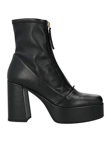 LORIBLU Stiefelette Schwarz Leder
