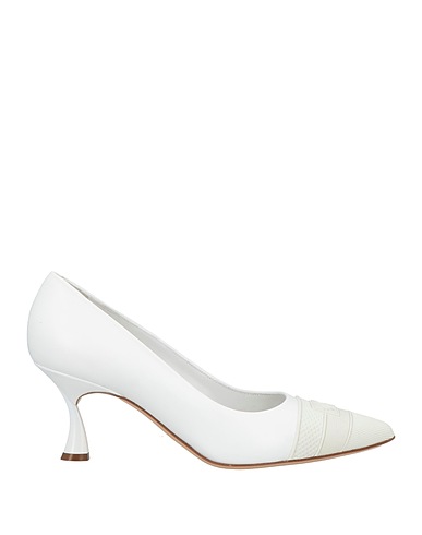 CASADEI Pump White Synthetisches Material