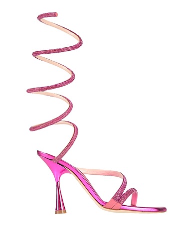 EDDICUOMO Sandali Fucsia Pelle