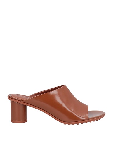 BOTTEGA VENETA サンダル ブラウン 革（なめし加工）