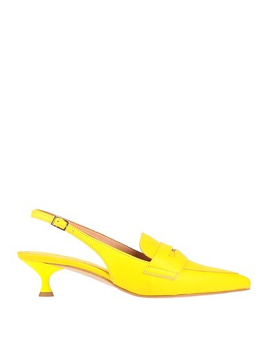 JOY WENDEL Court Yellow Leather