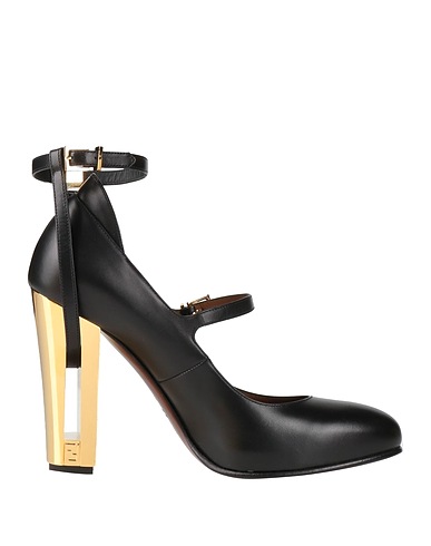 FENDI Court Black Calfskin