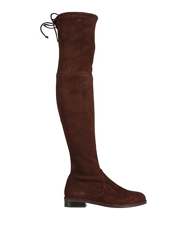 STUART WEITZMAN Boots Dark brown Leather