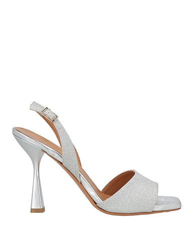 BAILLY Sandals Silver Textile fibers