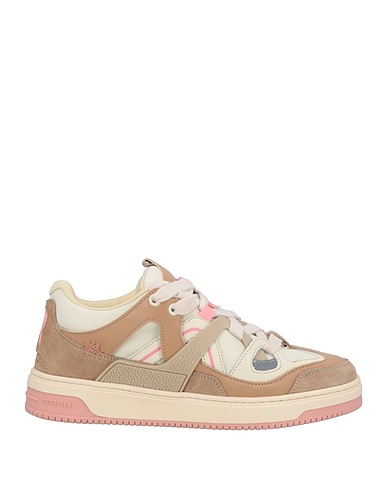 REPRESENT Sneakers Hellbraun Leder, Gewebefasern