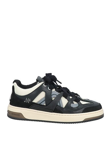 REPRESENT Sneakers NERO Leather, Textile fibers