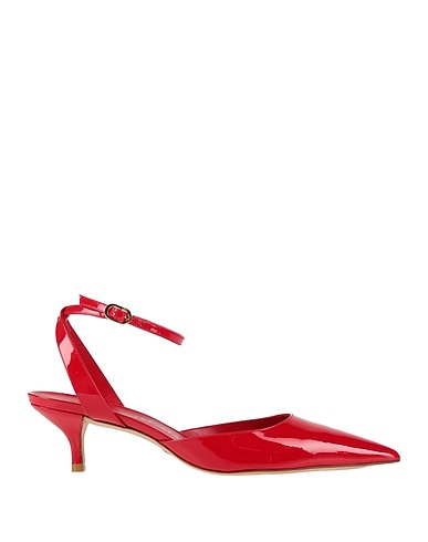 STUART WEITZMAN Pump Red Leather