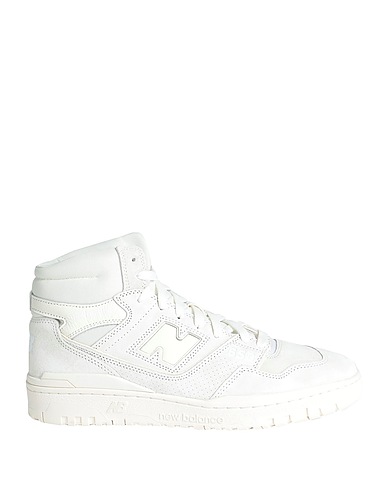 NEW BALANCE Sneakers 650 Ivory Leather, Textile fibres