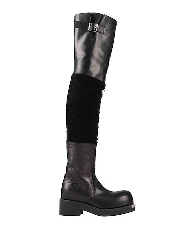 MM6 MAISON MARGIELA Boots Black Leather