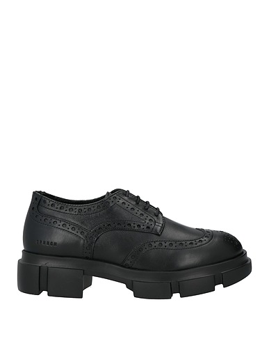 COPENHAGEN STUDIOS Schnürschuhe Schwarz Kalbfell