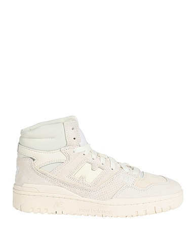 NEW BALANCE Sneakers 650 Ivory Leather, Textile fibres