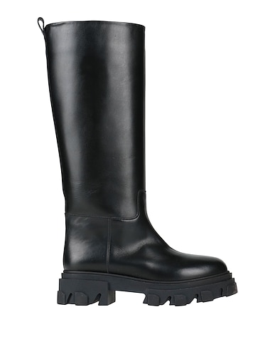GIA BORGHINI Boots Black Leather