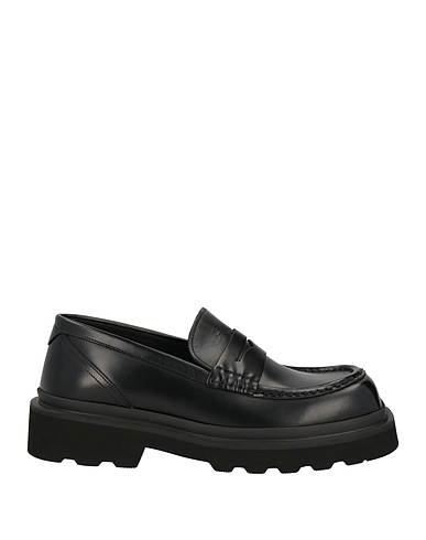 DOLCE&GABBANA Loafers Black Leather