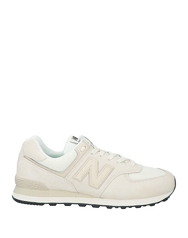 NEW BALANCE Sneakers Bianco Fibre tessili, Pelle