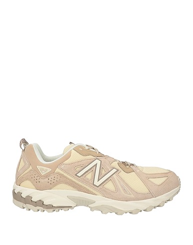 NEW BALANCE Sneakers Cream Leather, Textile fibres