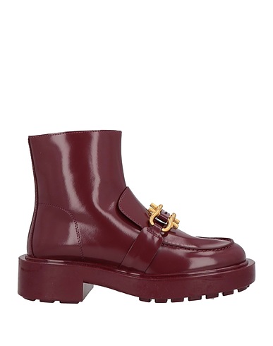 BOTTEGA VENETA Stivaletti Bordeaux Pelle