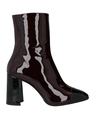 CAREL Paris Ankle boot Plum Leather
