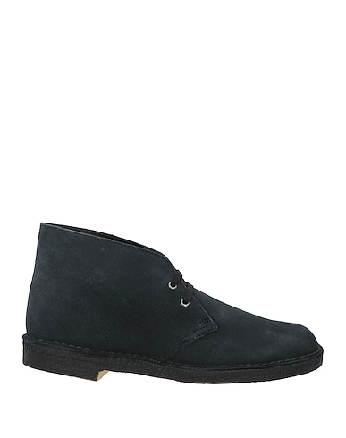 CLARKS ORIGINALS Ankle boot Midnight blue Leather