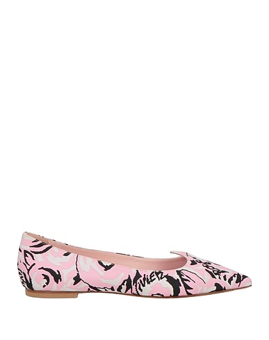 ROGER VIVIER Ballet flats Pink Textile fibers