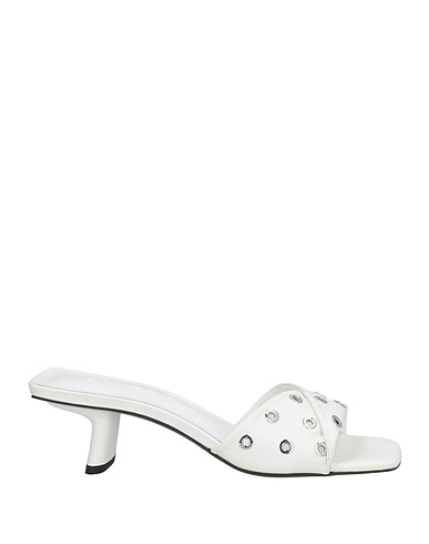 BY FAR Sandali Bianco Pelle