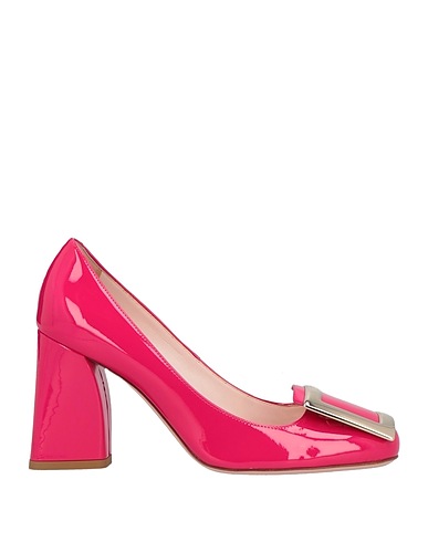 ROGER VIVIER Court Fuchsia Leather