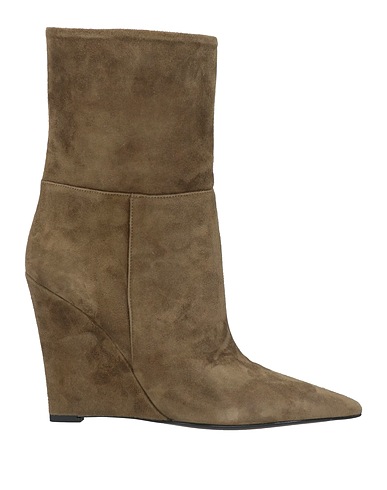 ALEVÍ Milano Ankle boot Military green Leather