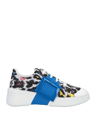 ROGER VIVIER Sneakers White Textile fibers, Leather