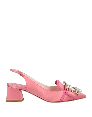 ROGER VIVIER Court Pink Textile fibres