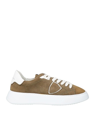 PHILIPPE MODEL Sneakers Military green Leather