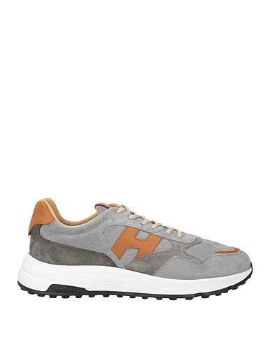 HOGAN Sneakers Grigio Pelle