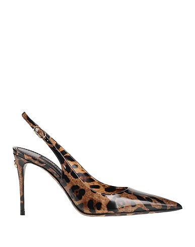 DOLCE&GABBANA Court Khaki 100% Calfskin