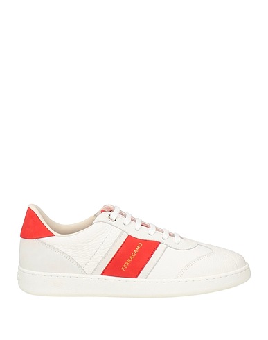 FERRAGAMO Sneakers White Leather