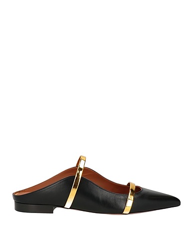 MALONE SOULIERS Mule e zoccoli Nero Pelle