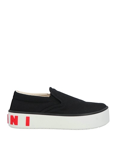 MARNI Sneakers Black Textile fibres