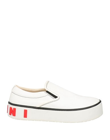 MARNI Sneakers BIANCO Textile fibers