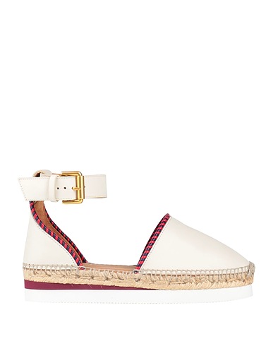 SEE BY CHLOÉ Espadrilles Off white Calfskin