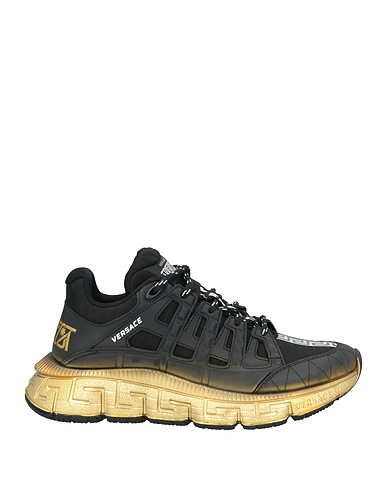 VERSACE Sneakers TRIGRECA Black Leather