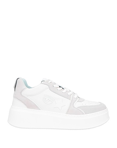 CHIARA FERRAGNI Sneakers White Leather