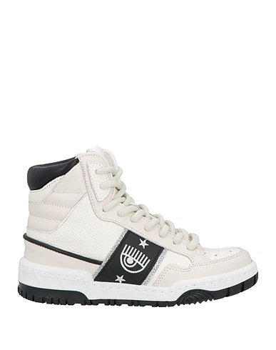 CHIARA FERRAGNI Sneakers Ivory Leather