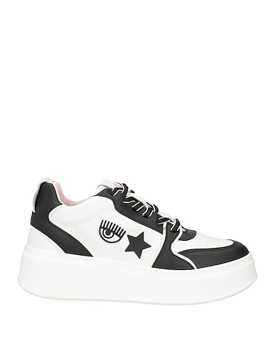 CHIARA FERRAGNI Sneakers Black Leather