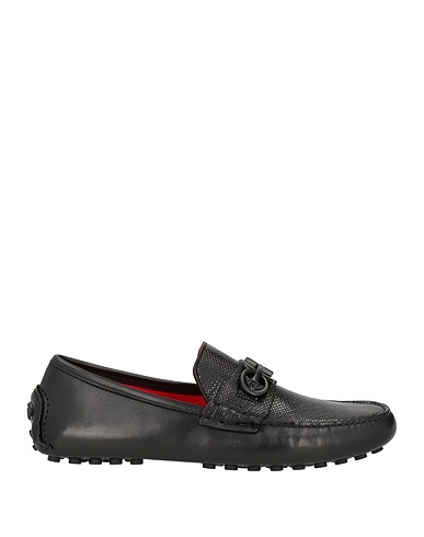 FERRAGAMO Loafers Black Calfskin