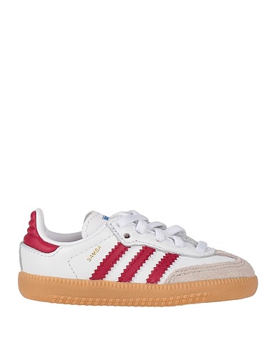 ADIDAS ORIGINALS Sneakers SAMBA OG ELASTIC LACE I SHOES  Bianco Pelle, Fibre tessili