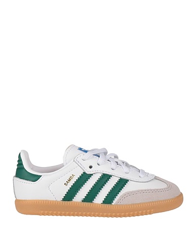ADIDAS ORIGINALS Sneakers SAMBA OG ELASTIC LACE I SHOES Weiß Leder, Gewebefasern