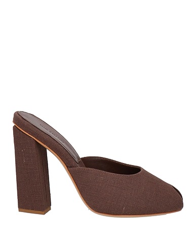 GIA / RHW Sandali Cioccolato Fibre tessili