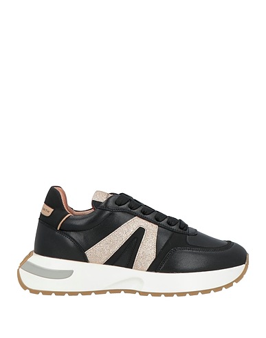 ALEXANDER SMITH Sneakers Black Textile fibres