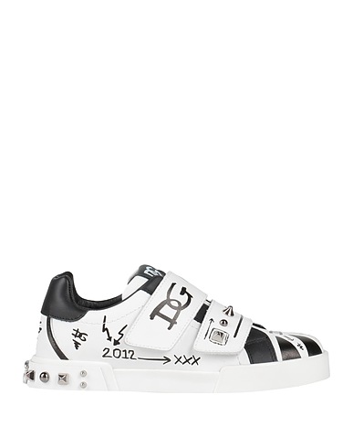 DOLCE&GABBANA Sneakers Bianco Pelle di vitello